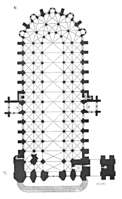 Planta de la catedral