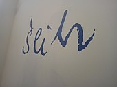 signature de Jiří Šlitr