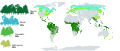 Image 11Proportion and distribution of global forest area by climatic domain, 2020 (from Forest)