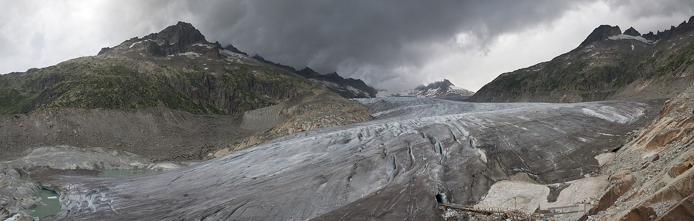 Rhône Glacier, by Ikiwaner
