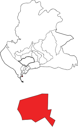 Location of San Felipe(Casco Antiguo) in Panamá province