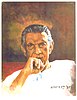 Portrait of Satyajit Ray