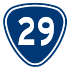 Provincial Highway 29 shield}}