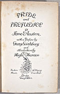 Page de titre d'une édition illustrée par Hugh Thomson (1894).