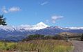 Vista desde el Lago Huechulafquen (Argentina).