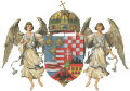 Coat of arms of Transylvania in the coat of arms of the Kingdom of Hungary (1867–1915)