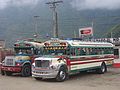 Buses in Zunil