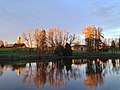 Lake and adjacent château park