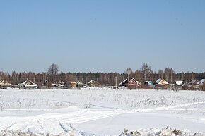 Вид на деревню со стороны Дегтяриц