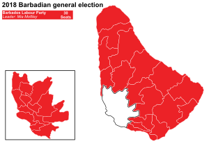 Elecciones generales de Barbados de 2018