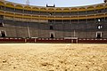 Interior da praza de Las Ventas, en Madrid.