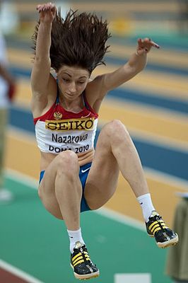 Анна на чемпионате мира 2010