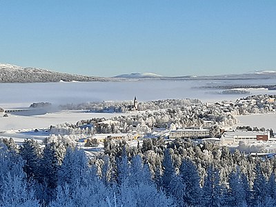 Vista de Arjeplog