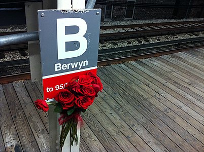 Berwyn CTA Stop