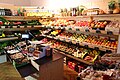 Inside a German greengrocer