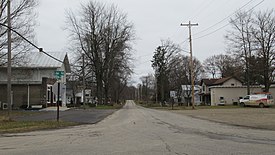 Looking south along Cambria Road