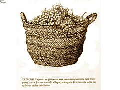 Capacho para productos del campo