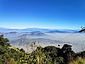 Himalayan range from the hill