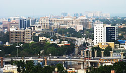 Chennai skyline
