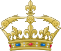 Heraldic Crown of the Dauphin of France.