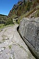 Petite portion de l'aqueduc de Cumbe Mayo.