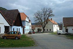 Centre of Dobršín