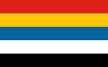 中国上：五色旗 （1912年－1928年） 下：青天白日滿地紅旗 （1928年—）