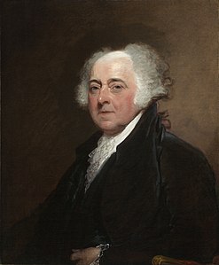 John Adams, by Gilbert Stuart