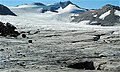 Helm Glacier with north aspect of Gentian Peak