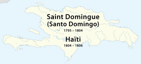 Localização de Império do Haiti