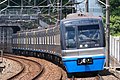 Chiba New Town Railway Goes to Honzo-azumabashi direction 9100 series