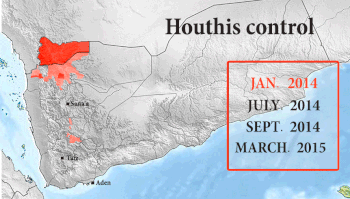 Government 3 times, Yemen 1990–2012