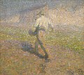 Image 4The Sower (1907), by the Impressionist painter and musician Ivan Grohar, became a metaphor for the Slovenes and was a reflection of the transition from a rural to an urban culture. (from Culture of Slovenia)