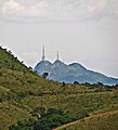 Pico do Jaraguá visto de uma das trilhas