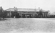 1903年頃の甲府駅。