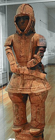 Kofun soldier, 5th century Japan.