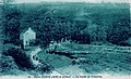 La vallée de Tréauray : pont sur le Loc'h entre Sainte-Anne-d'Auray et Auray (actuelle D 120) vers 1900.