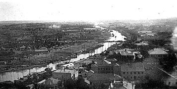 海河航拍图片，法军拍摄（1900年-01年）