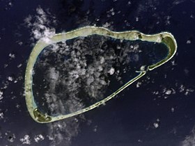 Image d’un astronaute de la NASA de l’atoll de Lukunor, État de Chuuk, États fédérés de Micronésie