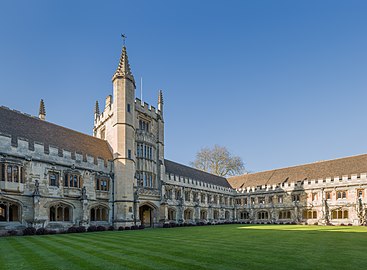 The New Quad and Founders Tower of Magdalen College
