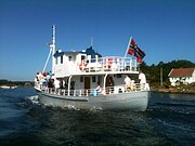 Public ferry in Randesund