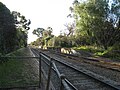 Southbound platform - looking north, August 2008