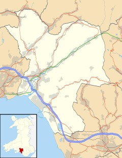 Skewen is located in Neath Port Talbot