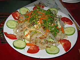 A jellyfish salad