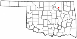 Hominy, Oklahoma – Mappa