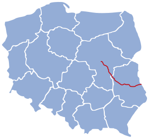 7号線 (ポーランド)の路線図