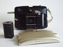 ペンティIIのフィルム室 およびSLカートリッジ