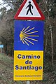 Sinal do Camiño de Santiago