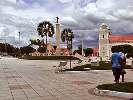 Praça São João Batista, centro da cidade.