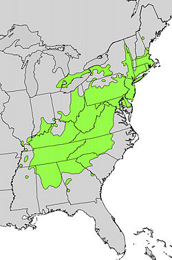 Área de distribución natural